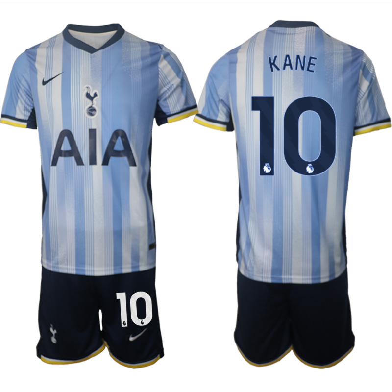 Men 2024-2025 Club Tottenham away Blue #10 Soccer Jersey